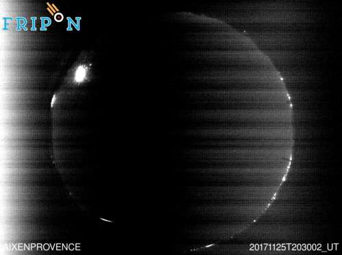 Full size image detection CEREGE  Aix-en-Provence  (FRPA02) 2017-11-25 20:30:02 Universal Time