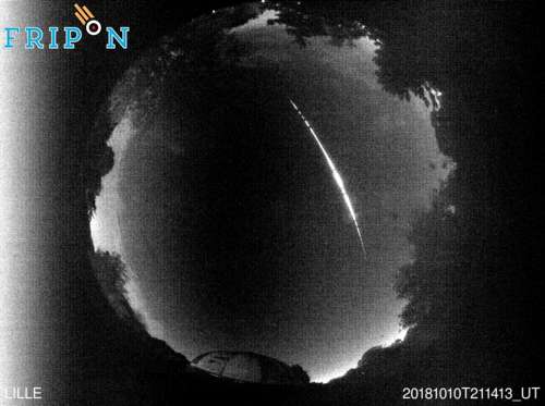Full size image detection Observatoire de Lille (FRNP01) 2018-10-10 21:14:13 Universal Time