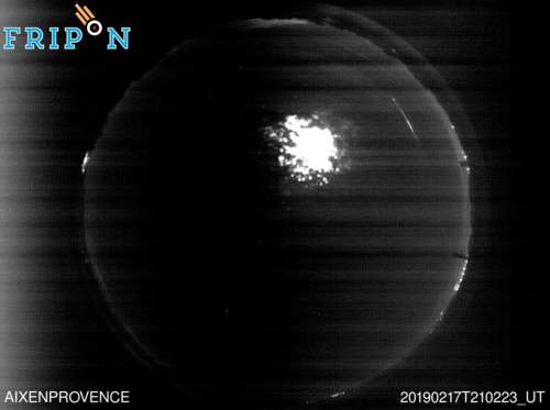 Full size image detection CEREGE  Aix-en-Provence  (FRPA02) 2019-02-17 21:02:23 Universal Time