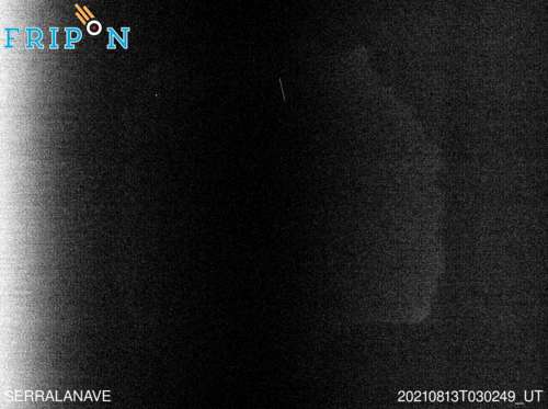 Full size image detection Serra La Nave (ITSI03) 2021-08-13 03:02:49 Universal Time