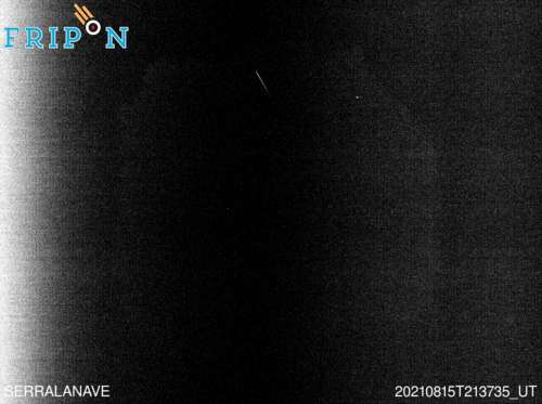 Full size image detection Serra La Nave (ITSI03) 2021-08-15 21:37:35 Universal Time