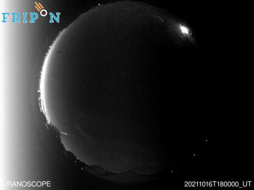 Full size image detection Uranoscope (FRIF03) 2021-10-16 18:00:00 Universal Time