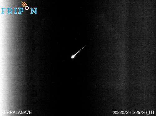 Full size image detection Serra La Nave (ITSI03) 2022-07-29 22:57:30 Universal Time