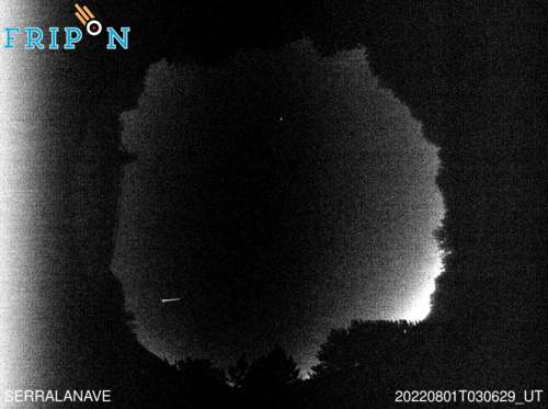 Full size image detection Serra La Nave (ITSI03) 2022-08-01 03:06:29 Universal Time