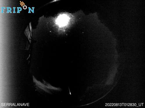 Full size image detection Serra La Nave (ITSI03) 2022-08-13 01:28:30 Universal Time