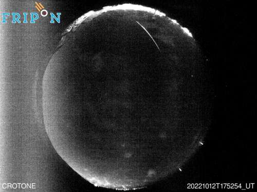 Full size image detection Crotone (ITCL02) 2022-10-12 17:52:54 Universal Time