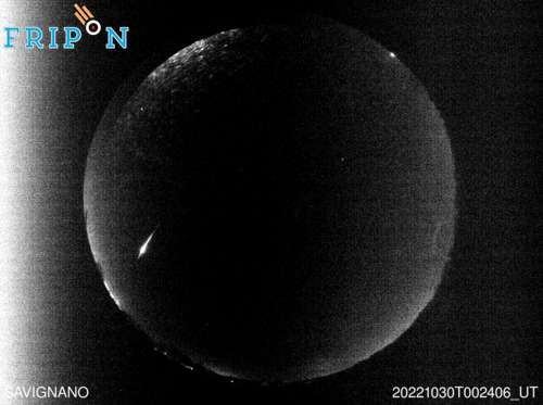 Full size image detection Savignano (ITER02) 2022-10-30 00:24:06 Universal Time