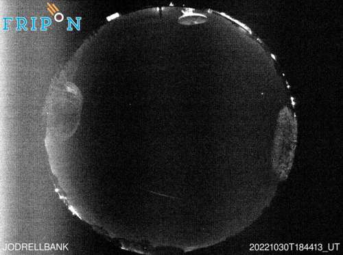 Full size image detection Jodrell Bank (ENNW04) 2022-10-30 18:44:13 Universal Time