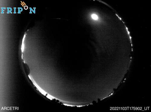 Full size image detection Arcetri (ITTO03) 2022-11-03 17:59:02 Universal Time