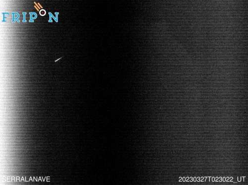 Full size image detection Serra La Nave (ITSI03) 2023-03-27 02:30:22 Universal Time