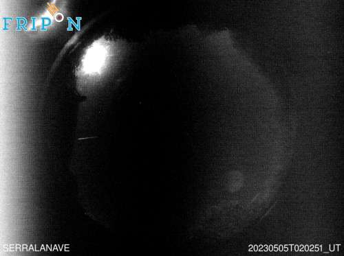 Full size image detection Serra La Nave (ITSI03) 2023-05-05 02:02:51 Universal Time