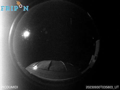 Full size image detection Pic du Midi de Bigorre (FRMP01) 2023-09-30 03:58:03 Universal Time
