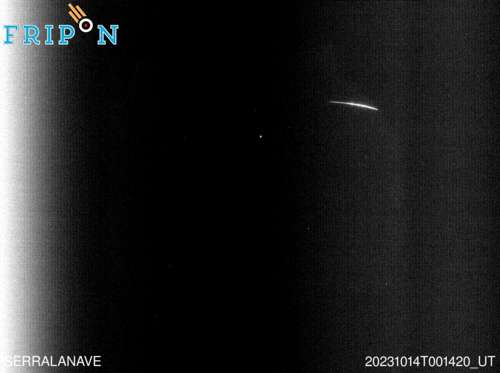 Full size image detection Serra La Nave (ITSI03) 2023-10-14 00:14:20 Universal Time
