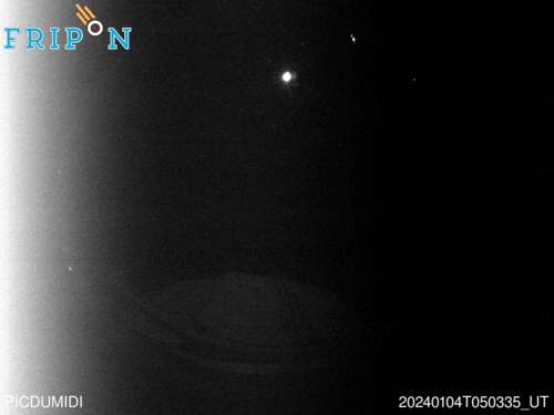Full size image detection Pic du Midi de Bigorre (FRMP01) 2024-01-04 05:03:35 Universal Time