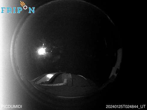 Full size image detection Pic du Midi de Bigorre (FRMP01) 2024-01-25 02:48:44 Universal Time