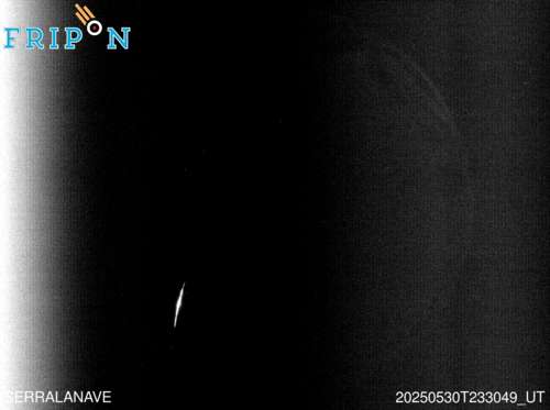 Full size image detection Serra La Nave (ITSI03) 2025-05-30 23:30:49 Universal Time