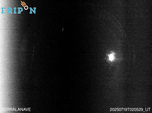 Full size image detection Serra La Nave (ITSI03) 2025-07-19 02:05:29 Universal Time