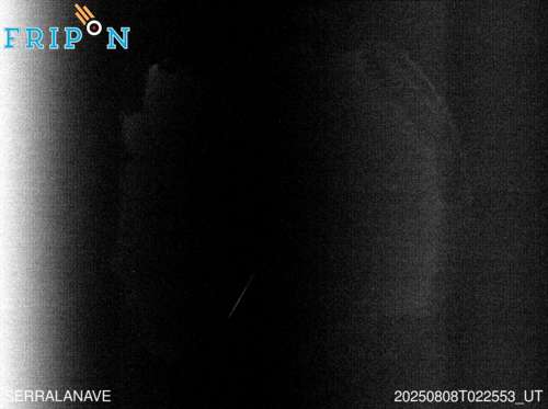 Full size image detection Serra La Nave (ITSI03) 2025-08-08 02:25:53 Universal Time