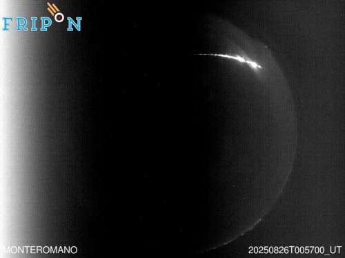 Full size image detection Monte Romano (ITER07) 2025-08-26 00:57:00 Universal Time