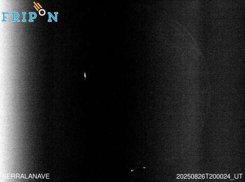 Full size image detection Serra La Nave (ITSI03) 2025-08-26 20:00:24 Universal Time