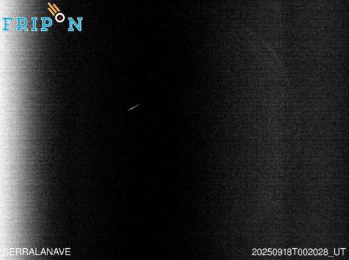 Full size image detection Serra La Nave (ITSI03) 2025-09-18 00:20:28 Universal Time