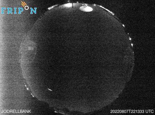Full size image detection Jodrell Bank (ENNW04) 2022-08-07 22:13:33 Universal Time