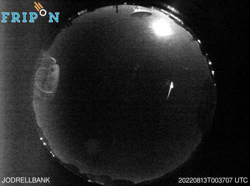 Full size image detection Jodrell Bank (ENNW04) 2022-08-13 00:37:07 Universal Time