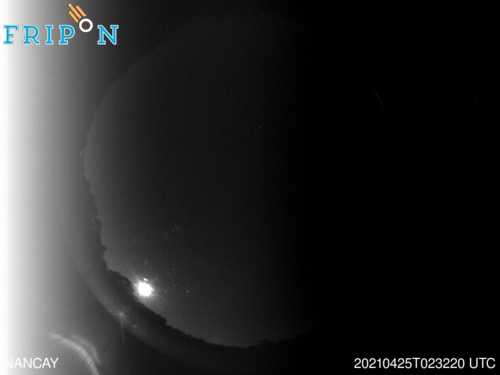 Full size image detection Nancay - Pôle des étoiles (FRCE02) 2021-04-25 02:32:20 Universal Time