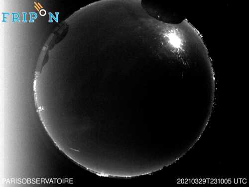 Full size image detection Observatoire de Paris (FRIF02) 2021-03-29 23:10:05 Universal Time