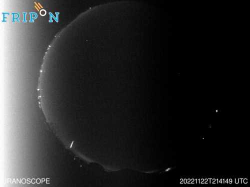 Full size image detection Uranoscope (FRIF03) 2022-11-22 21:41:49 Universal Time