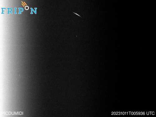 Full size image detection Pic du Midi de Bigorre (FRMP01) 2023-10-11 00:59:36 Universal Time