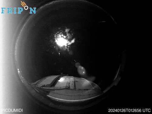 Full size image detection Pic du Midi de Bigorre (FRMP01) 2024-01-26 01:26:56 Universal Time