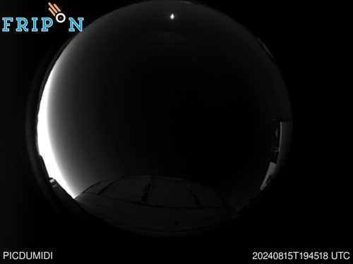Full size image detection Pic du Midi de Bigorre (FRMP01) 2024-08-15 19:45:18 Universal Time