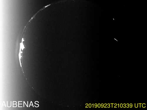 Full size image detection Aubenas (FRRA06) 2019-09-23 21:03:21 Universal Time