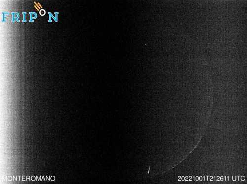 Full size image detection Monte Romano (ITER07) 2022-10-01 21:26:11 Universal Time
