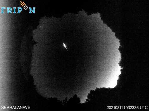 Full size image detection Serra La Nave (ITSI03) 2021-08-11 03:23:36 Universal Time