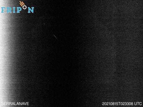 Full size image detection Serra La Nave (ITSI03) 2021-08-15 02:33:08 Universal Time