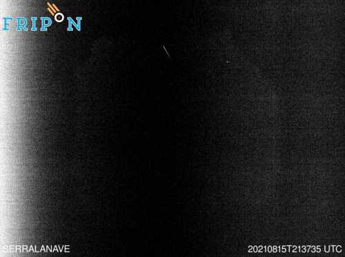 Full size image detection Serra La Nave (ITSI03) 2021-08-15 21:37:35 Universal Time