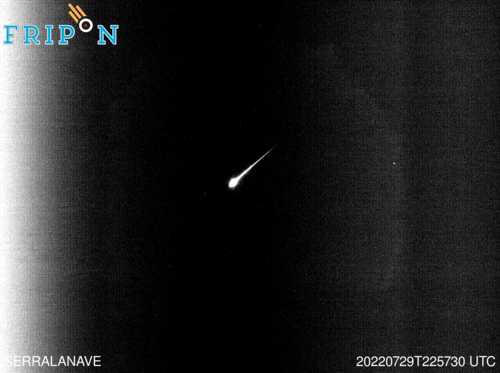 Full size image detection Serra La Nave (ITSI03) 2022-07-29 22:57:30 Universal Time