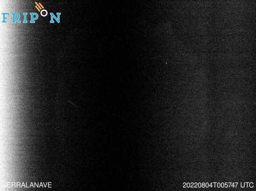 Full size image detection Serra La Nave (ITSI03) 2022-08-04 00:57:47 Universal Time