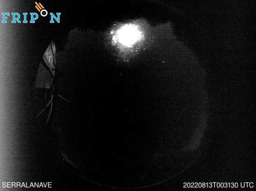Full size image detection Serra La Nave (ITSI03) 2022-08-13 00:31:30 Universal Time