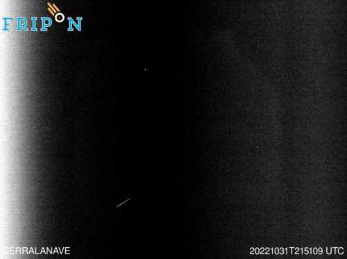 Full size image detection Serra La Nave (ITSI03) 2022-10-31 21:51:09 Universal Time