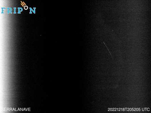 Full size image detection Serra La Nave (ITSI03) 2022-12-18 20:52:05 Universal Time