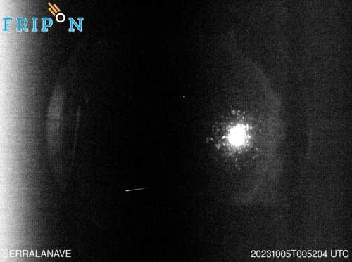Full size image detection Serra La Nave (ITSI03) 2023-10-05 00:52:04 Universal Time