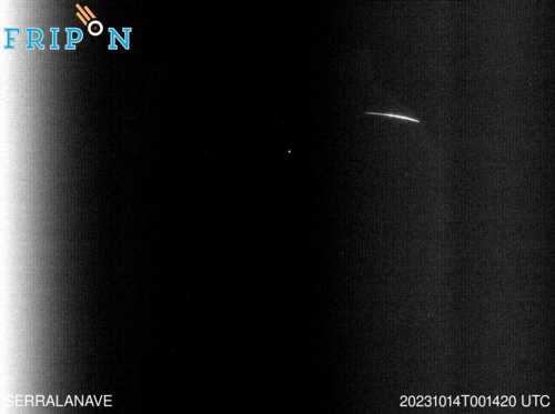 Full size image detection Serra La Nave (ITSI03) 2023-10-14 00:14:20 Universal Time