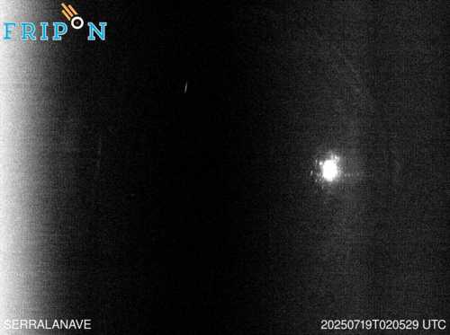 Full size image detection Serra La Nave (ITSI03) 2025-07-19 02:05:29 Universal Time
