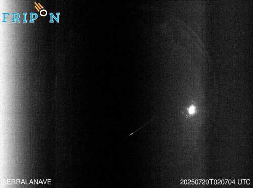 Full size image detection Serra La Nave (ITSI03) 2025-07-20 02:07:04 Universal Time