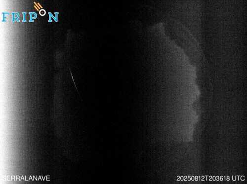 Full size image detection Serra La Nave (ITSI03) 2025-08-12 20:36:18 Universal Time