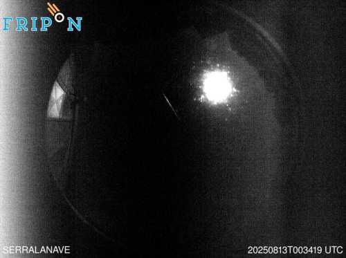 Full size image detection Serra La Nave (ITSI03) 2025-08-13 00:34:19 Universal Time