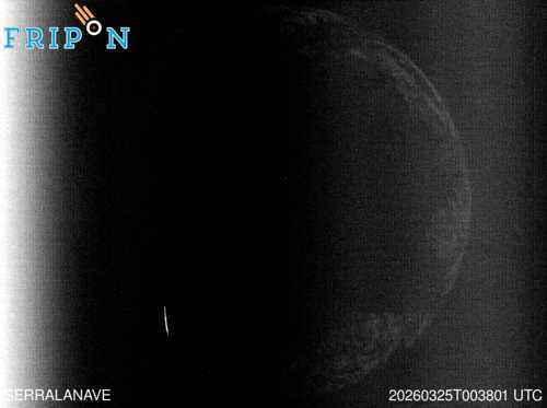 Full size image detection Serra La Nave (ITSI03) 2026-03-25 00:38:01 Universal Time
